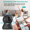 Septekon 2K FHD WiFi Camera Security Camera indoor - Wireless