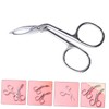 FOMIYES Sturdy Eyebrow Clip Set Precision Tweezers for Women Comfortable