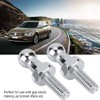 Ball Stud, Fydun 2 Pieces Ball Bolts Galvanised Steel 10