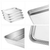 Baking & Cookie Sheets Set of 4, Yododo Stainless Steel