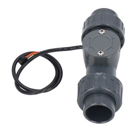 Flowmeter Water Flow Sensor Fluid Meter Counter Switch Acid Alkali Resistant DN25 50cm Cable