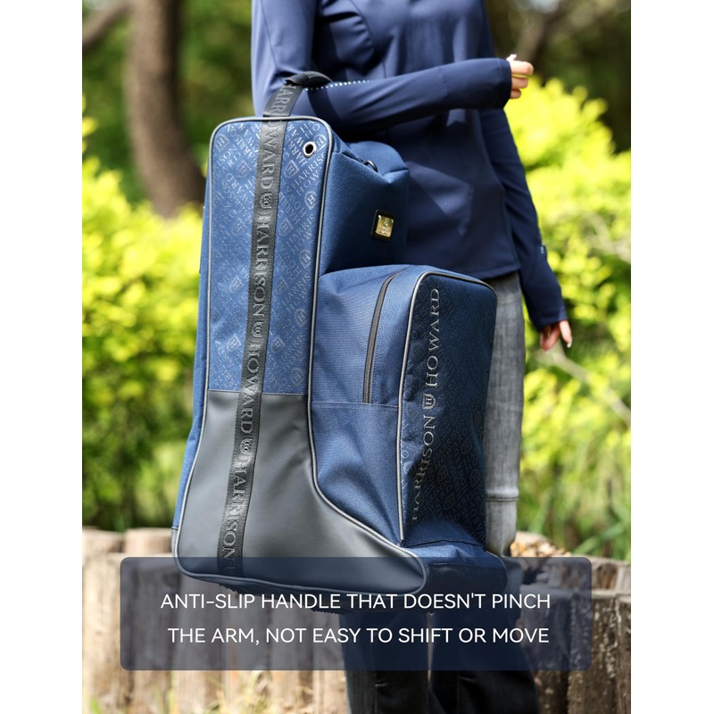 Harrison Howard Tall Boot Bag Equestrian Boot Travel Bag for