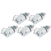 5Pcs Hydraulic Testing Adapter Thread Test Coupling Connectors Pressure Measuring