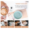 UPKOCH Mini Ceramic Cat Creamer Pitcher with Handle, 1.69oz/50ml White