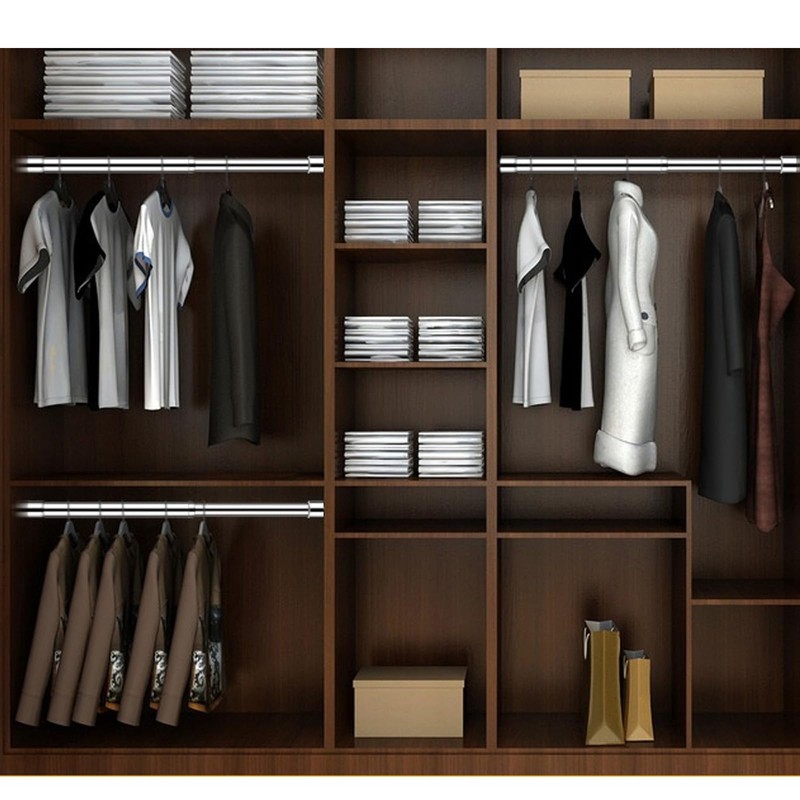 Wardrobe Rail, 31-52cm Wardrobe Hanging Rail, Wardrobe Rails and Fittings