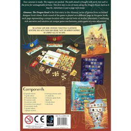 Matagot Almanac The Dragon Road Board Game | Board Games for Adults and Teens | Strategy Board Game | Adventure Game | Ages 14 and up | 2-4 Players | Average Playtime 60-90 Minutes | Made