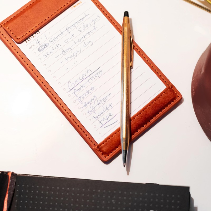 Notsu Note Card Holder | Minimalist 3x5 Inch Index Card