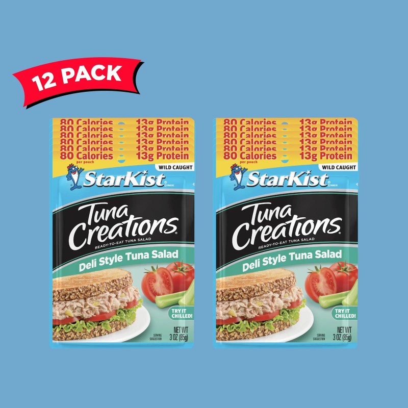 Starkist Tuna Creations Deli Style Tuna Salad, 3 Oz, Pack