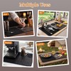 HEIFAM 3-in-1 Bar Mats for Countertop with Cutting Board, Quick-Dry
