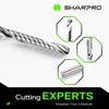 SHARPRO 1/8 O Flute Up Cut CNC Bit, Single Flute