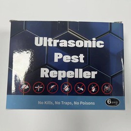 Ultrasonic Insect & Pest Indoor Repeller, 2025 Upgraded Electronic Plug-in Control Repellent for Roach, Rodent, Mouse, Bugs, Mosquito, Mice, Ant, Spider, 313- (6 Pack-B)