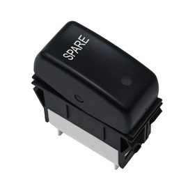 Anxingo 1PC P27-1123-007 Spare Rocker Dash Console Switch Replacement for Kenworth T800 T2000 T660 T440 2006-2017, Replace P271123007, Black