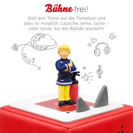 Tonies Audio Figure for Toniebox, Fireman Sam - An Island of Adventure, Audio Play with 5 Stories for Children from 3 Years, Playing Time Approx. 68 minutes.