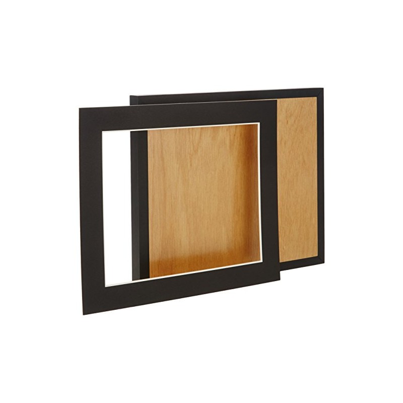 FUJICOLOR 700163 Frame Mat Panel DX 4 Pieces Wood Black