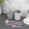 HQSLsund 50 pcs Disposable Toothbrushes, 2 Color Toothbrushes and Toothpaste