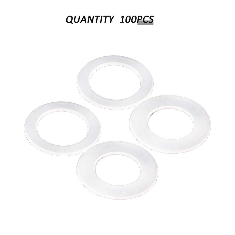KINDOYO Washers for Screws - Soft Nylon Seal Insulating Disc