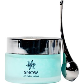 SNOW- Exfoliante de azúcar para labios: exfoliante para labios para labios suaves y voluminosos: producto para el cuidado de los labios con Joj