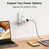 [UL Listed] Cable Matters 3-Pack 3 Outlet Wall Adapter (Grounded