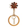 Hazel Key Chain, Windbell, Wax Cord Hand Strap, Women's, Daisy