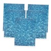 IMIKEYA 5 Sheets of Water Ripple Paper for Diorama -