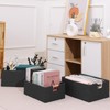 ANMINY 2PCS Storage Baskets for Organizing Collapsible Fabric Storage Bins