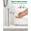 gotonovo Vessel Sink Faucet Modern Tall Bathroom Faucet Single Handle