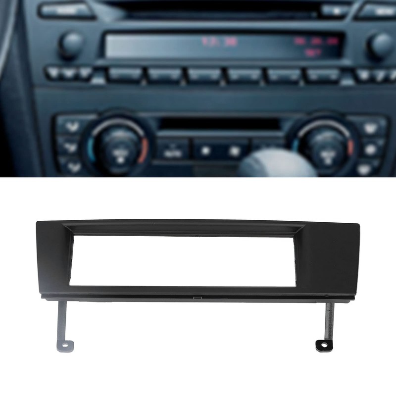 Aramox 1Din Stereo Dash Bezel, 7.2 x 2.1in Navigation Panel