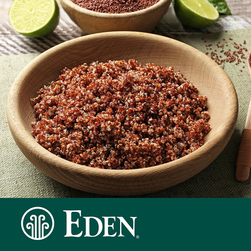 Eden Organic Red Quinoa, 16 oz Bag, Imported, Andean