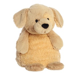 Aurora® Cuddly Huggle Pals Patient Pupster™ Stuffed Animal - Weighted Comfort - Endless Snuggles - Brown 12.5 Inches