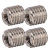 10Pcs M5 Threaded Insert Kit Internal External Tooth Lock Nut
