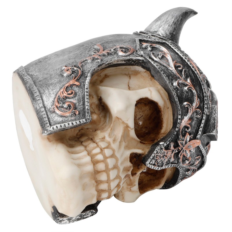 Resin Skull Craftwork Money Box Saving Pot Personality Furnishing Articles