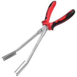 LEONTOOL Car Spark Plug Wire Removal Pliers Tool Sleeve Type Puller, High Voltage Cylinder Cable Removal Clamp Tools Long Handle Spark Plug Boot Removal Pliers, Repair Tool Car Accessories