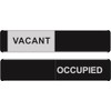 Seco Sliding Door Sign Vacant/Occupied (255x52mm) - Aluminum/PVC