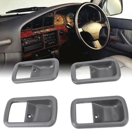 4 Pcs Inner Door Handle Bezel 69277-60010 Replacement for 80 Series FJ80 FZJ80 HDJ80 HDJ81 HZJ80 HZJ81 1991-1997