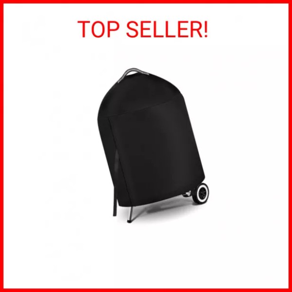iCOVER Grill Cover for Weber 22 Inch Charcoal Kettle- Heavy