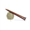 US Size 10.5 - Metric Size 7mm Rosewood Premium Knitting