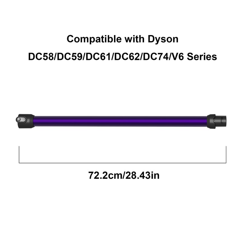 Replacement Wand Extension Tube for Dyson V6 /DC62/DC74 Models,Quick Release