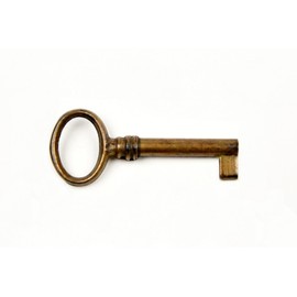 Furniture Key Antique Style Furniture Bronzed Replacement Key Blank Brass Patina 3013/32.01