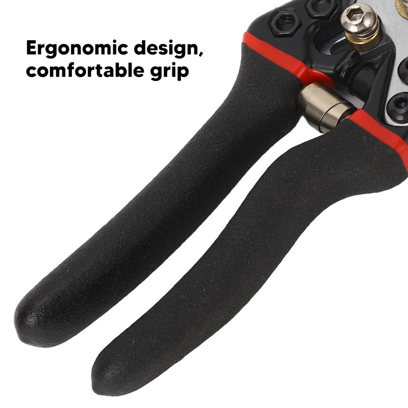 Pruning Shears High Carbon Steel Labor Saving Pruner Gardening Scissors