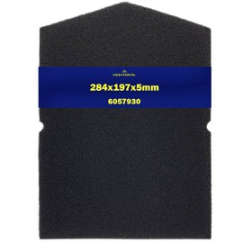 Sponge Filter for Tumble Dryer 6057930 for Miele 284 x 197 x 5 mm Fluff Filter for Heat Pump Dryers with Guarantee 10 Years MONTERAL