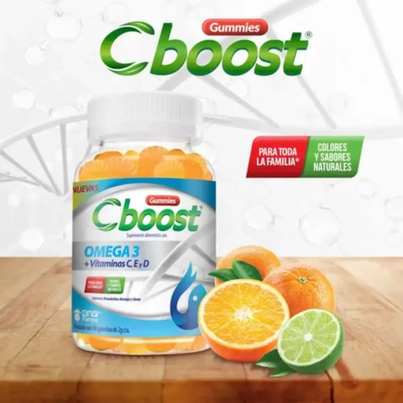 Boost Gomitas Omega Vitaminas Adultos