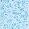 Sanrio 801127 Cinnamoroll Face Towel, Antibacterial, Odor-Resistant, Silver