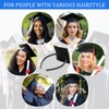Graduation Cap Headband Insert, Grad Caps Headband Insert, Adjustable, Secures
