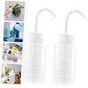 Gatuida 2pcs Refillable Hairdressing Squeeze Bottles Leak- Graduated Wash Bottles