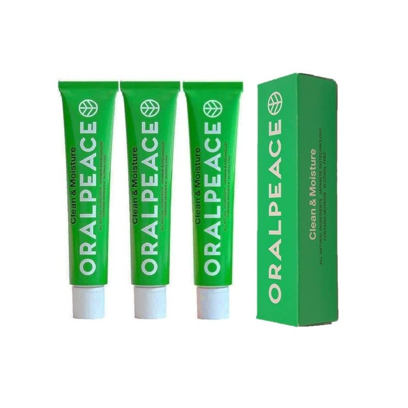Oral Peace Clean & Moisture, 3 Piece Set, 2.8 oz