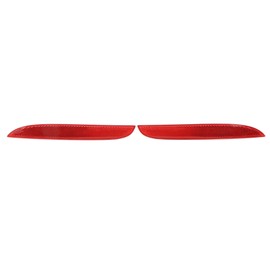 1 Pair Rear Bumper Reflector 63142990863 Left Right Red Tail Bumper Marker Reflector for E84 X1 2010‑2015