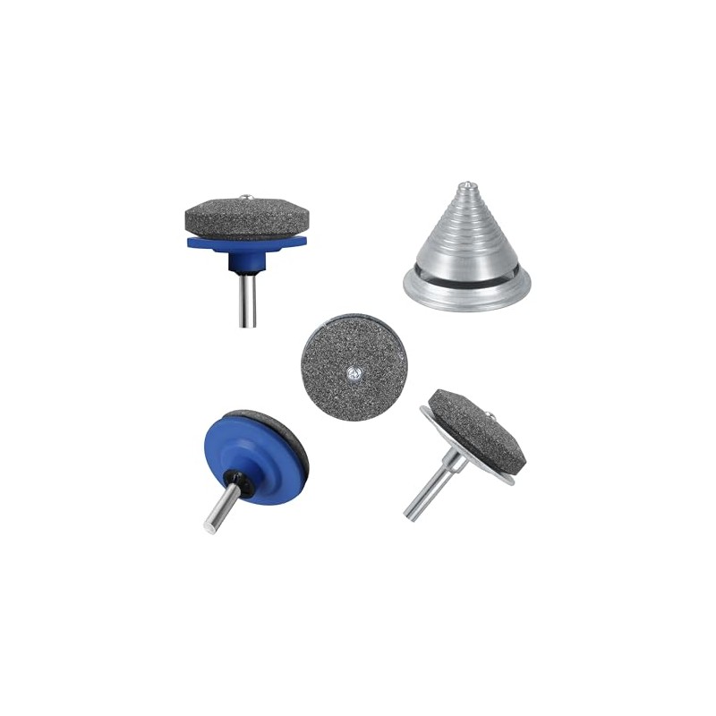 131763310 4-Piece Set Lawn Mower Blade Sharpener with Iron Made