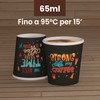 Pack of 100 Coffee Cups 65 ml StrongLifeCUP Environmentally Friendly