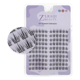 LEZAK Pestañas Postizas Naturales Segmentación Extensiones Lashes