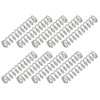 PATIKIL 10pcs 304 Stainless Steel Mechanical Extension Spring Spring 0.5mm